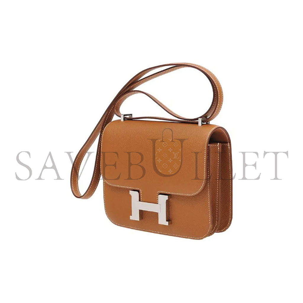 HERMES  MASTER CONSTANCE MINI 19 EPSOM H083905CK37(19*15*4cm)